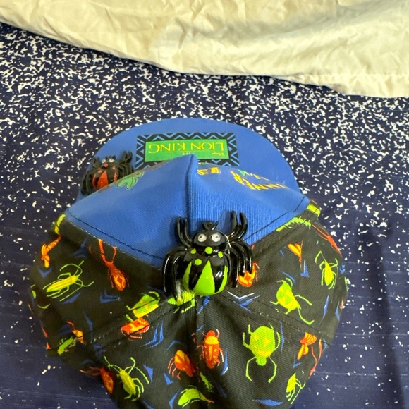 Disney The Lion King Vintage Cap Hat Timon Pumbaa Bug Dinner Served Children 4-7 - Picture 6 of 9